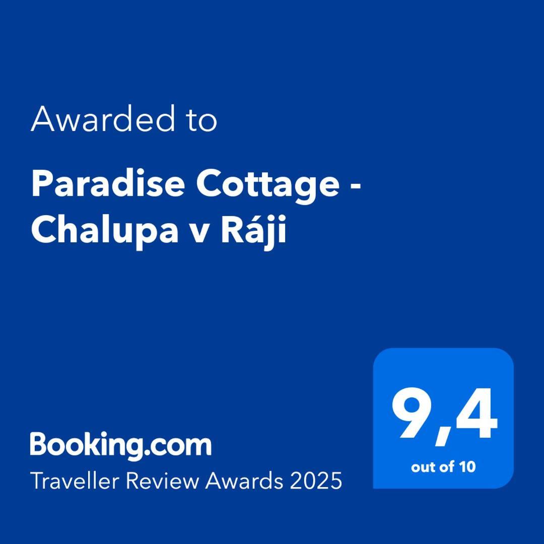 Paradise Cottage - Chalupa V Raji Ctverin Dış mekan fotoğraf